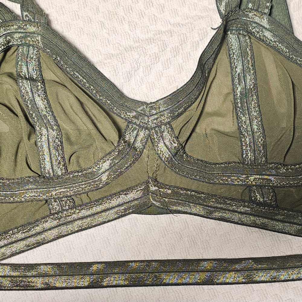 Cantiq Los Angeles Green Bralette